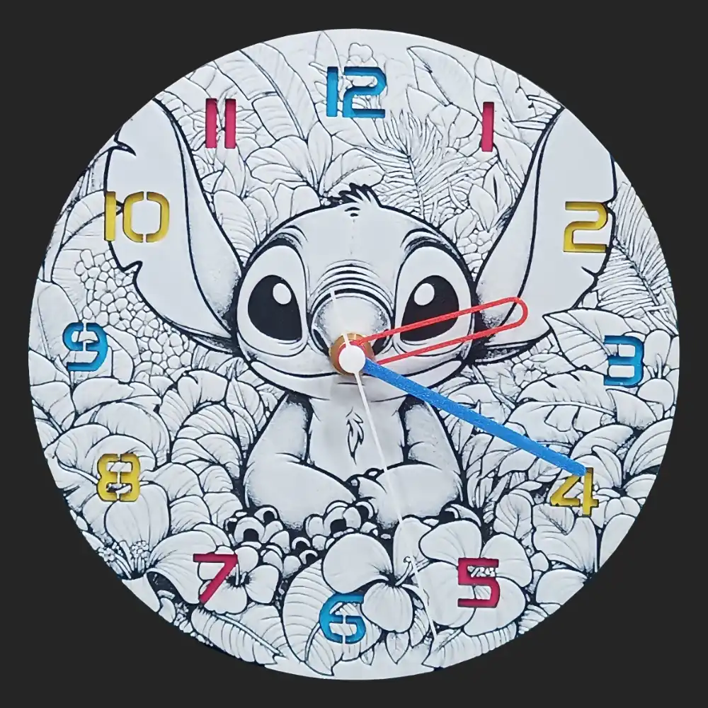 13. 3D Printed Clock