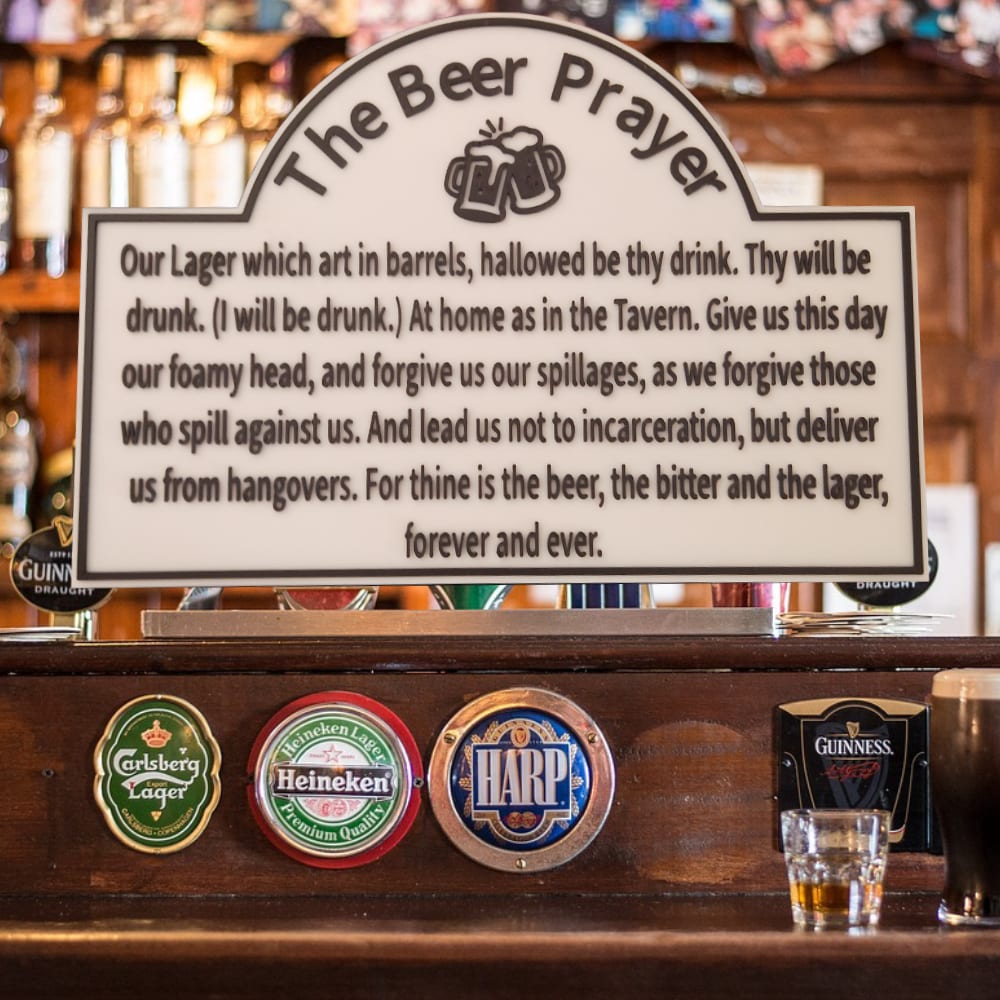 9. 3D Printed Pub Memorabilia